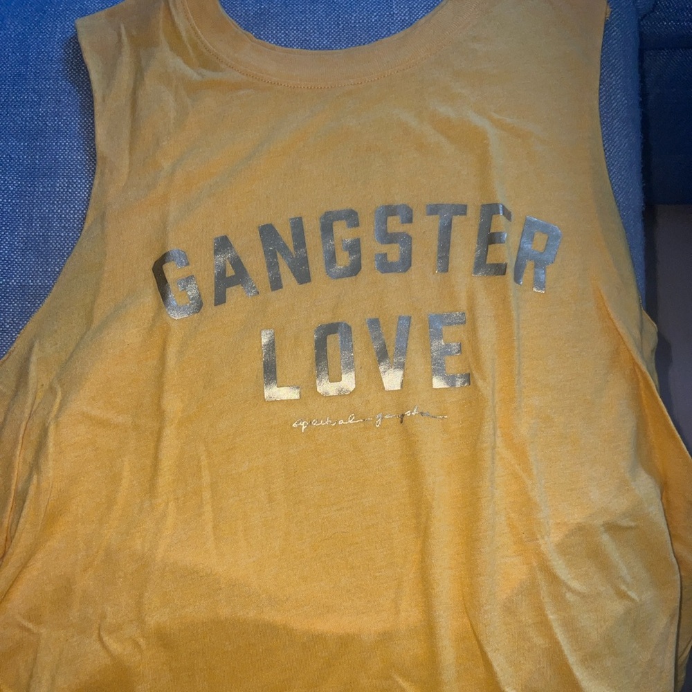 Spiritual Gangster muscle tee size Small